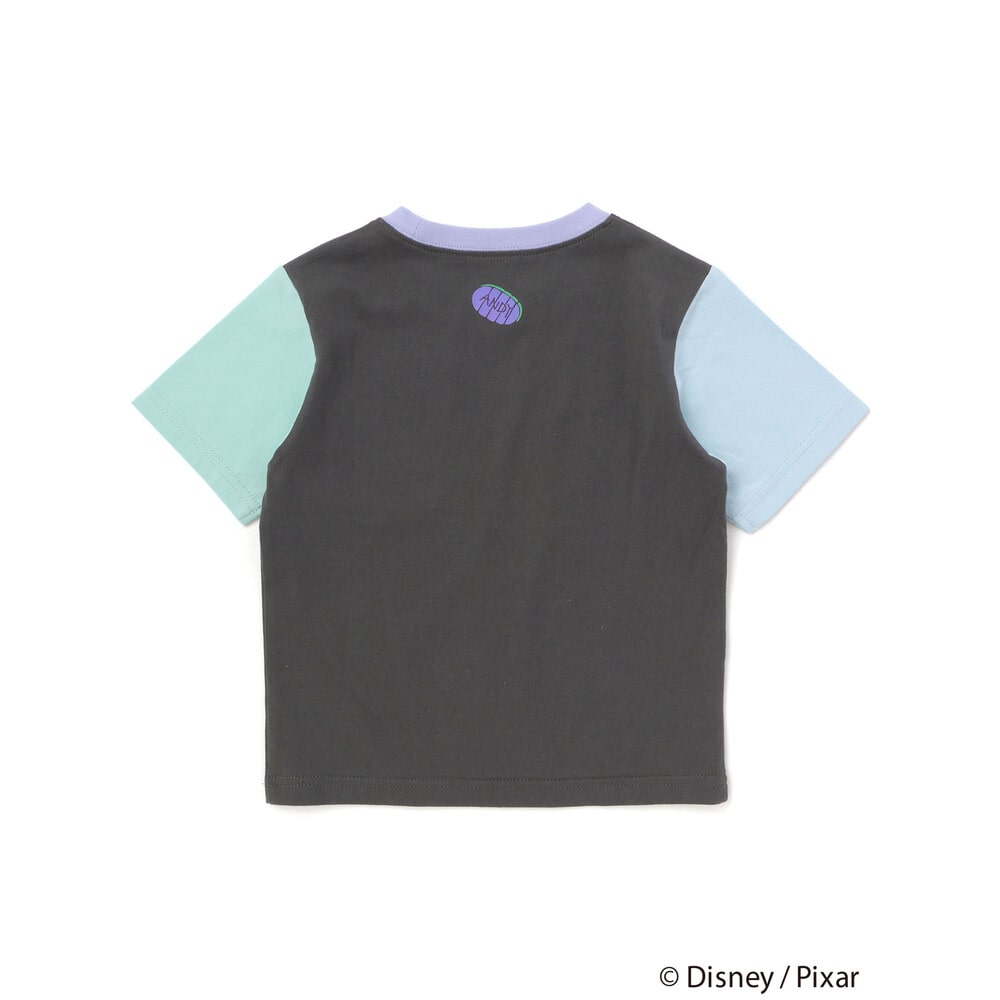 【トイ・ストーリー(Toy Story)コレクション】キャラクタープリントバイカラー半袖Tシャツ(80~130cm) ホワイト 80cm