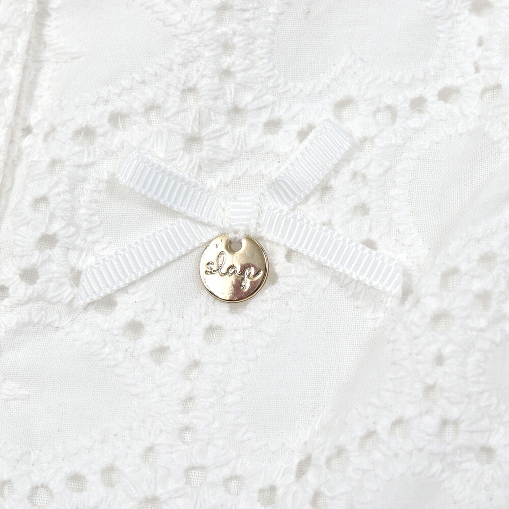 お揃い】肩フリルハートレース生地ワンピース+ブルマセットアップ