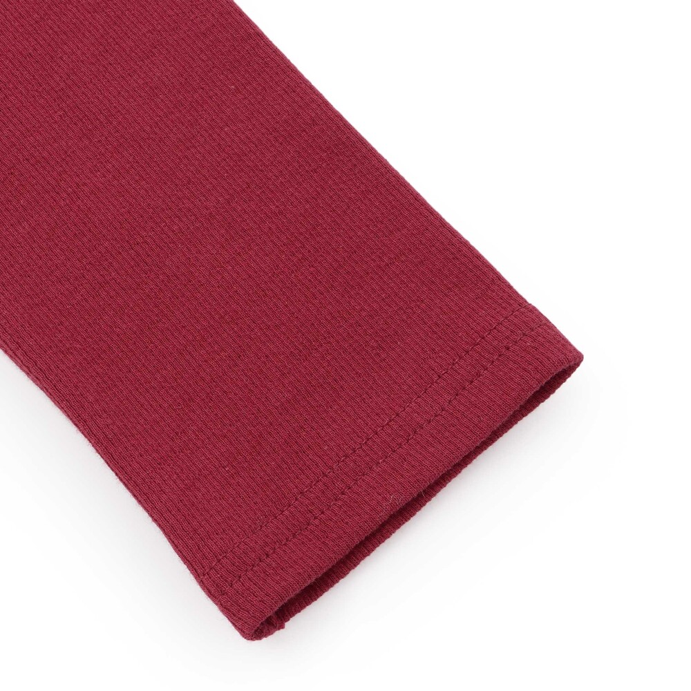 【ザ・ローリング・ストーンズxNEXCHIC】編み上げリブTシャツ(110~150cm) レッド 110cm