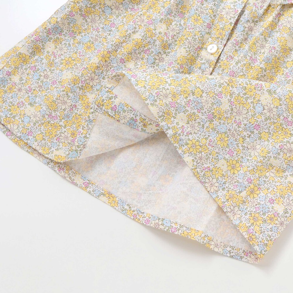 【限定商品】花柄ブラウス+ショートパンツセットアップ(95~150cm) ピンク系 95cm