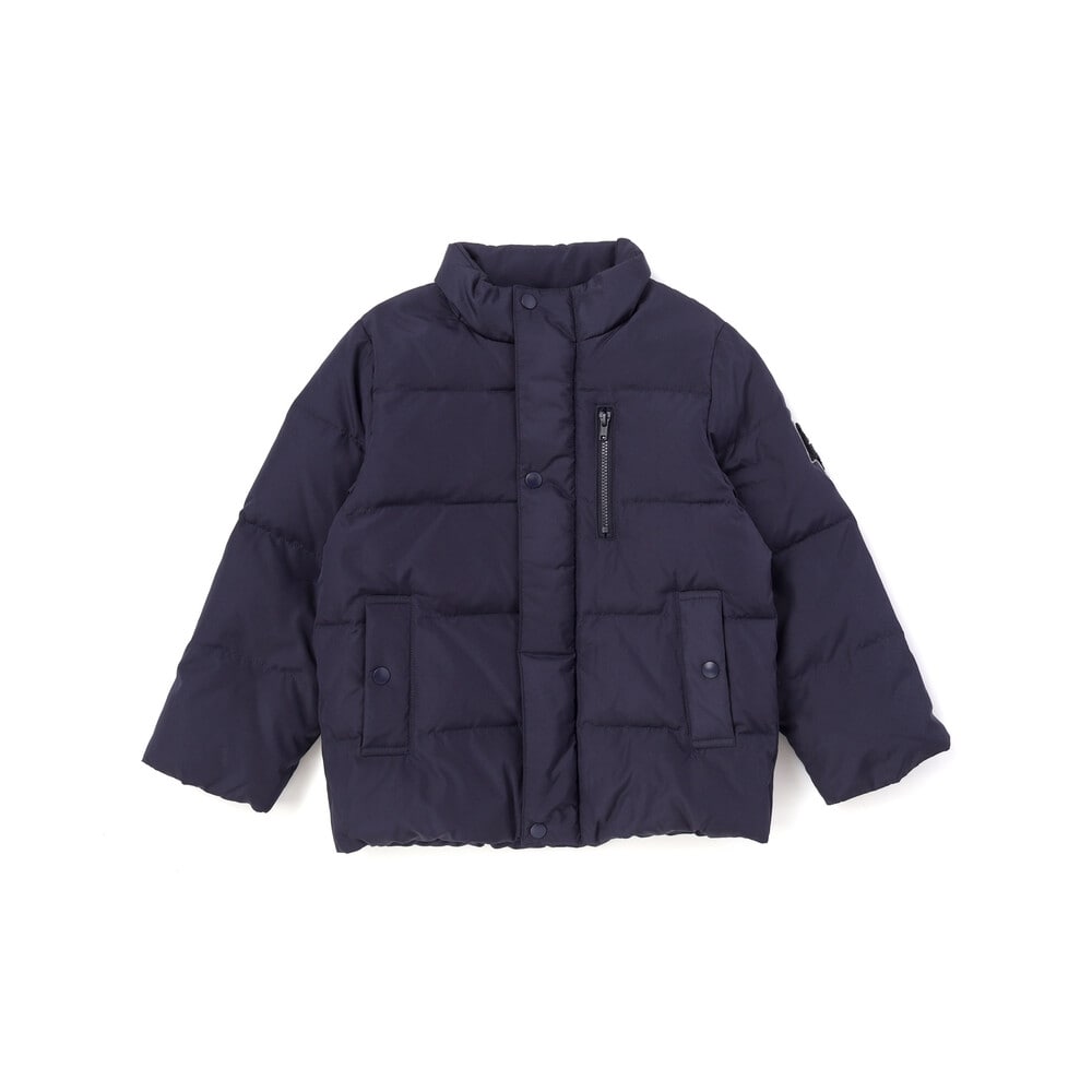 【限定商品】ワッペン付きタフタダウンコート(95~160cm) グリーン 95cm