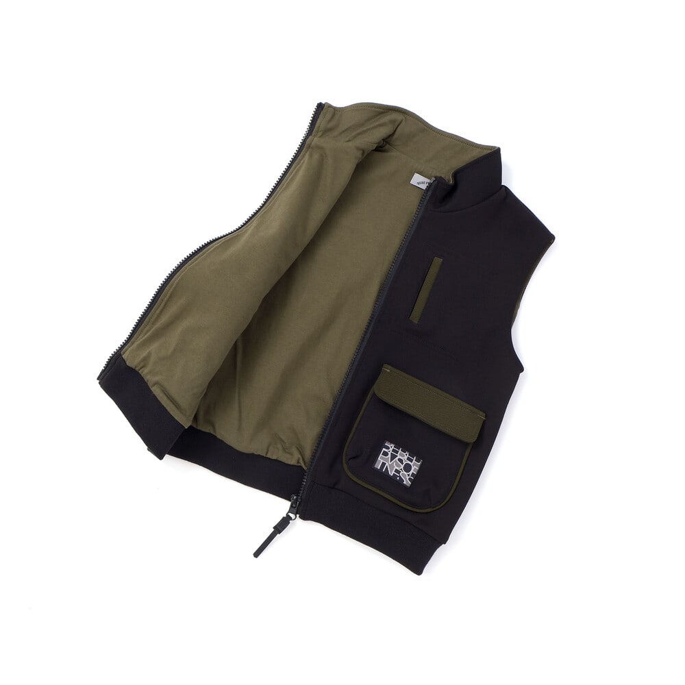 【限定商品】フラップポケットベスト(95~150cm) ボルドー 95cm