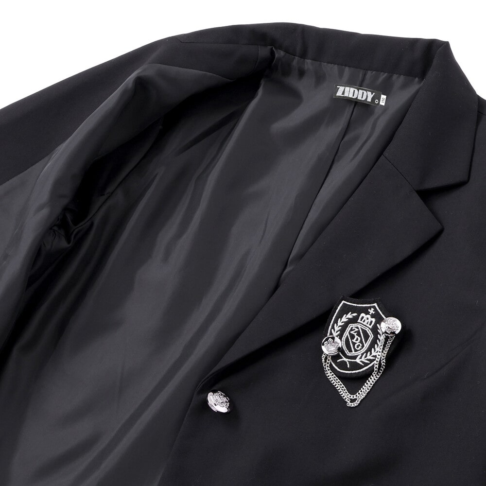エンブレムジャケット(140~160cm) ブラック 140cm