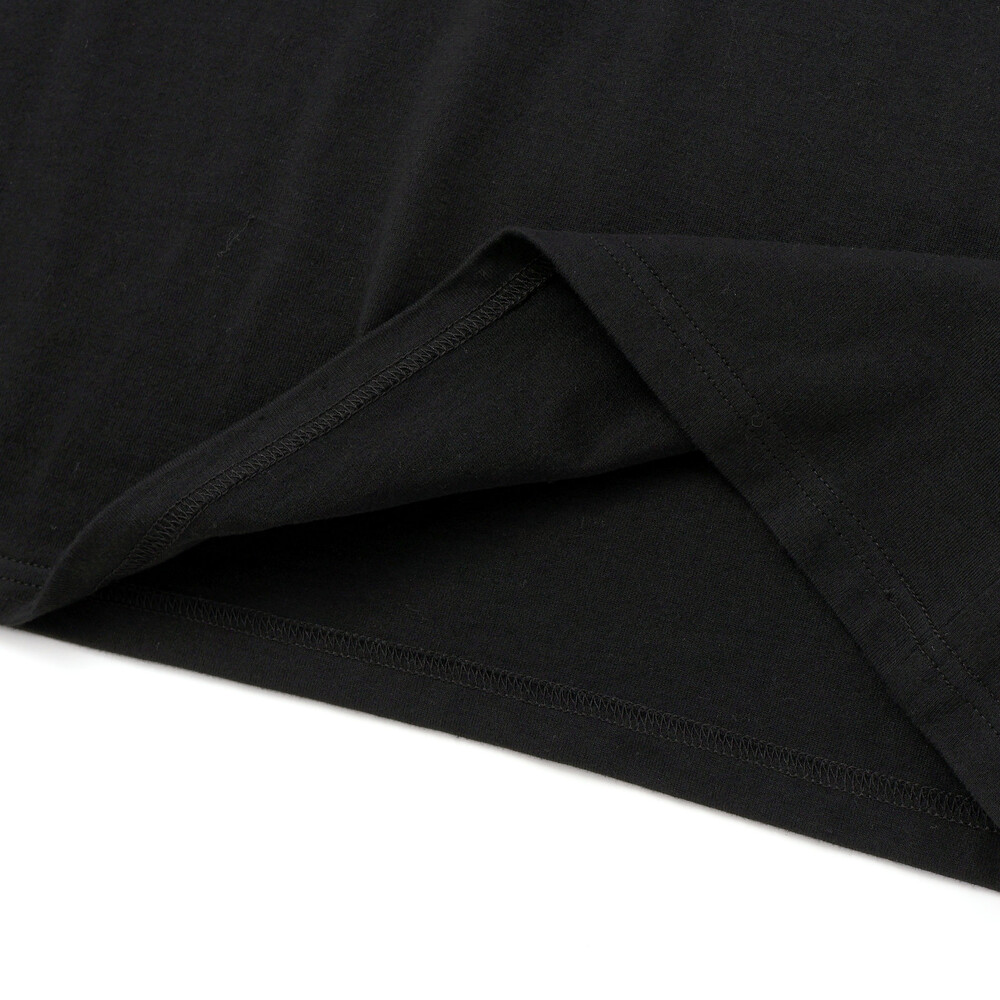 ヒョウ柄ハーフジップTシャツ(130~160cm) ブラック 130cm