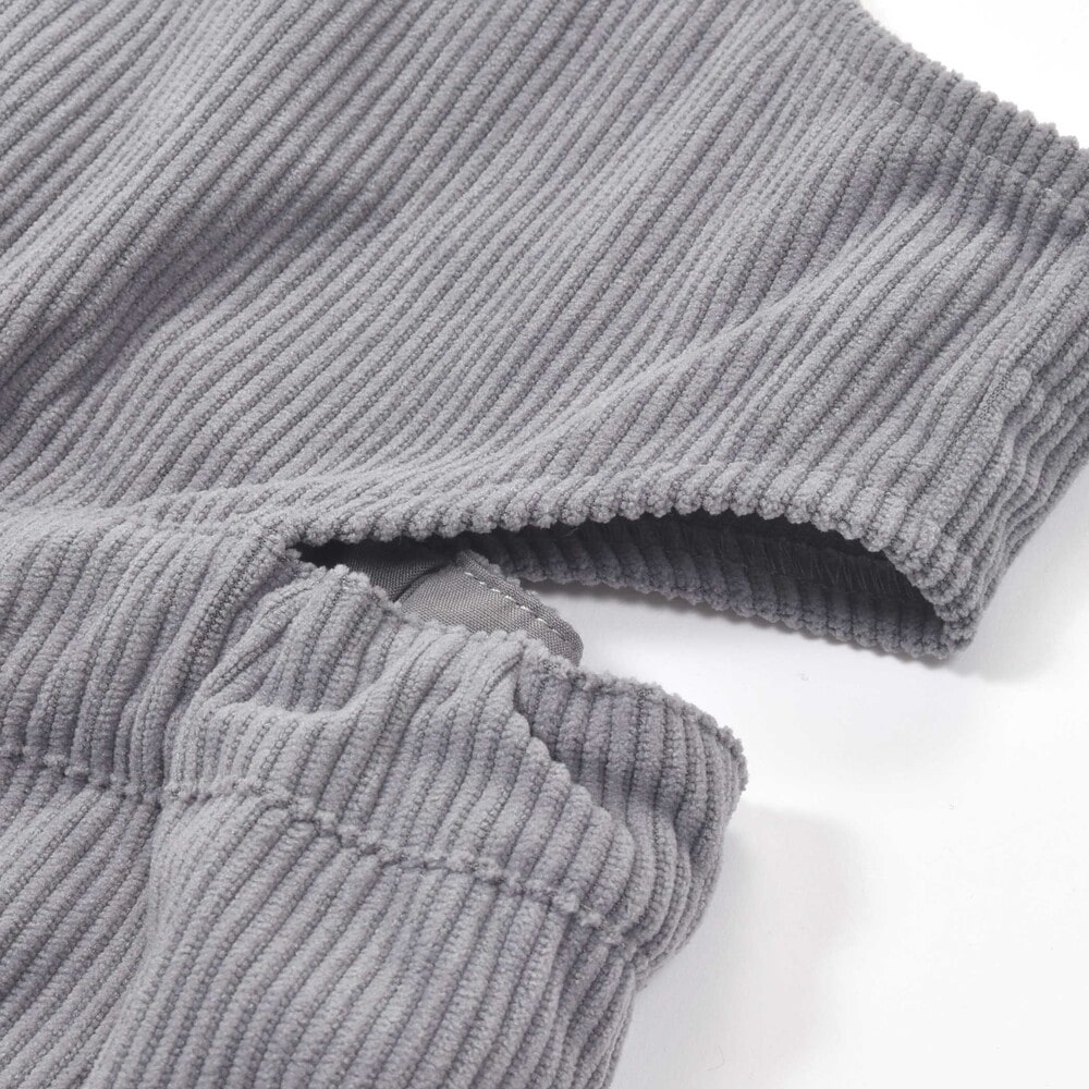 コールテンオーバーオール(130~160cm) グレー 130cm