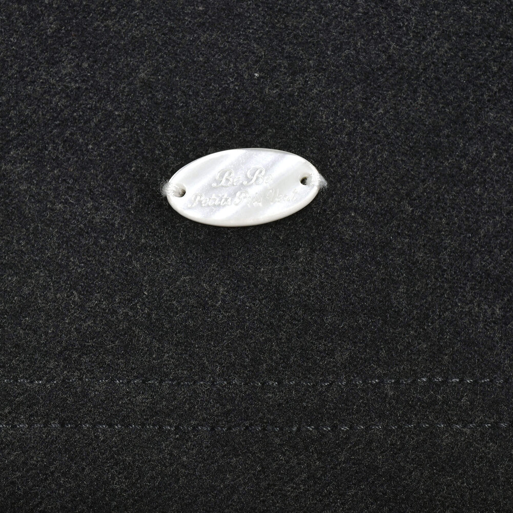 ウール風ジャンパースカート＋リブトップスセット(95~150cm)(95cm