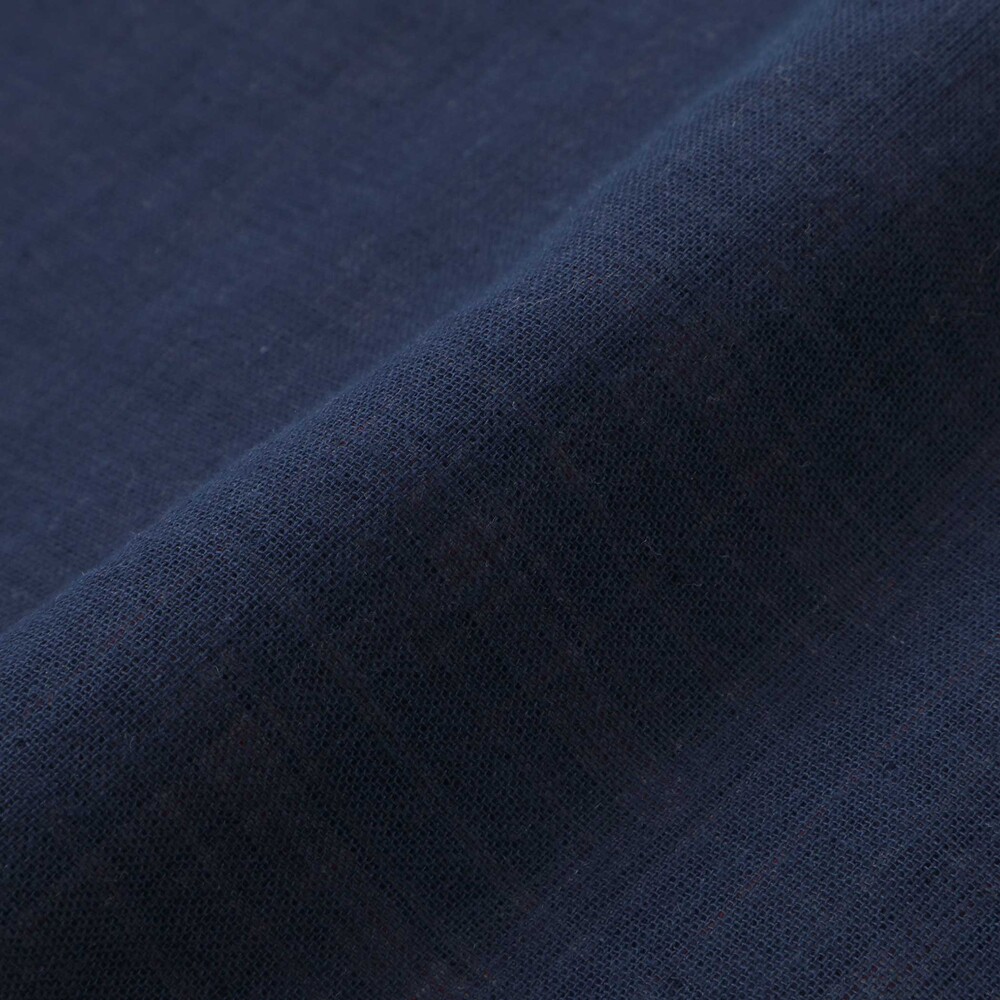 リバーシブルガーゼチェックシャツ(110~160cm) ネイビー 150cm