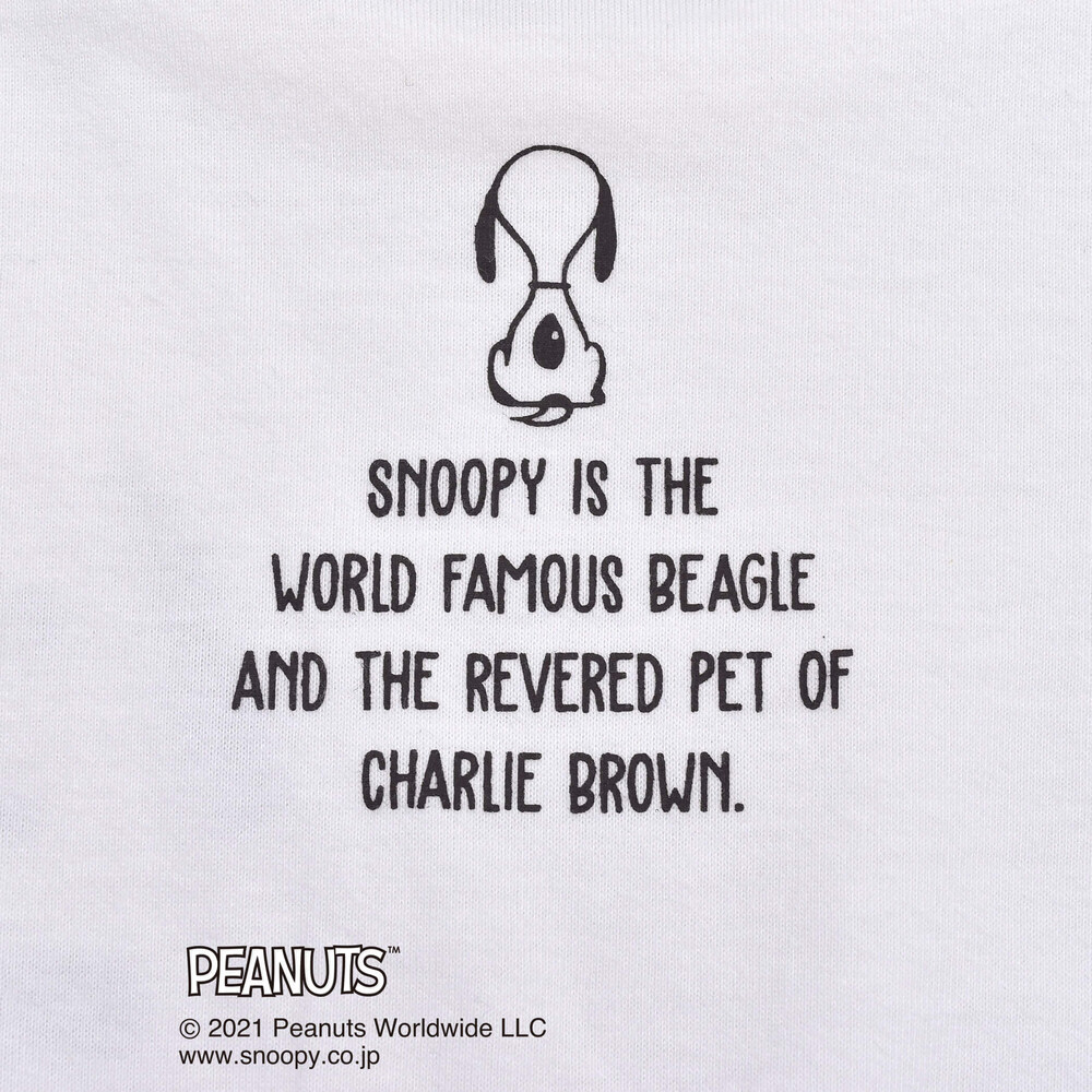 【 SNOOPY ×SLAP SLIPコラボアイテム】 スヌーピー ピーナッツ ドッキング ワンピース (80~130cm) ブラック系 90cm