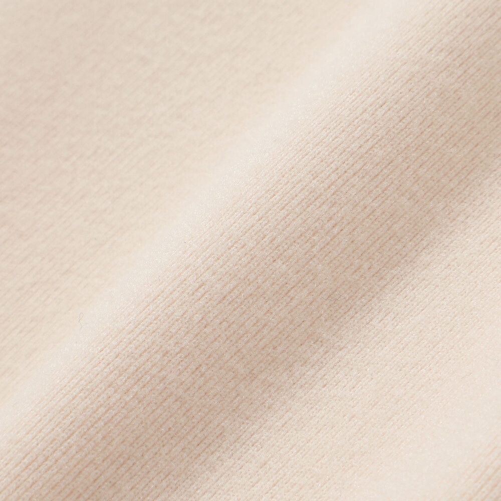 【お揃い】もこもこキラキラボアスカッツ(80~130cm) オフホワイト 80cm