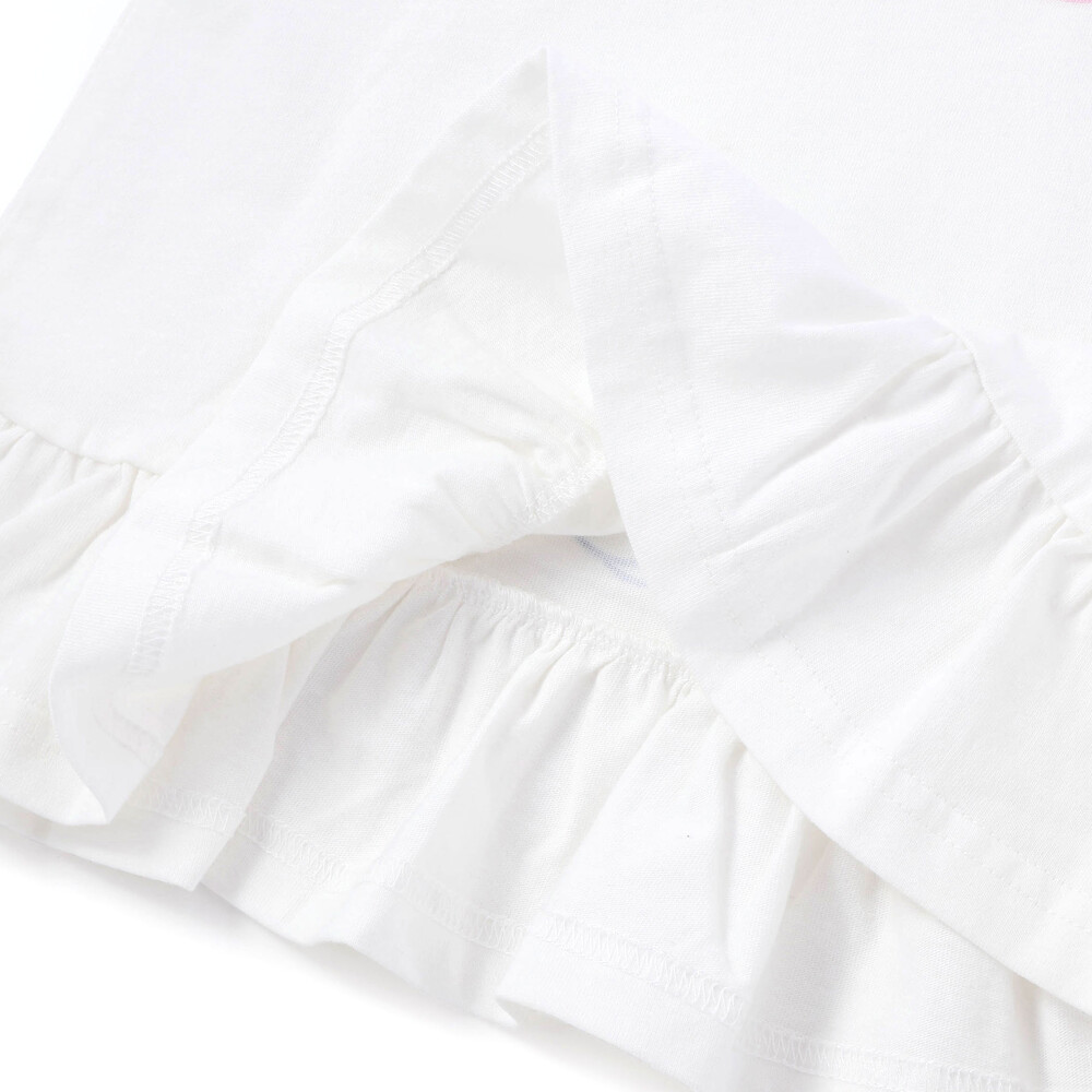 【シナモロール/ポムポムプリン×SLAPSLIP】耳付きモチーフ半袖パジャマ(90~130cm) オフホワイト 90cm