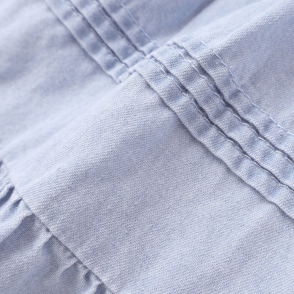 ピンタックティアードワンピースブルマ付きセットアップベビー(70~80cm) ホワイト ワンサイズ