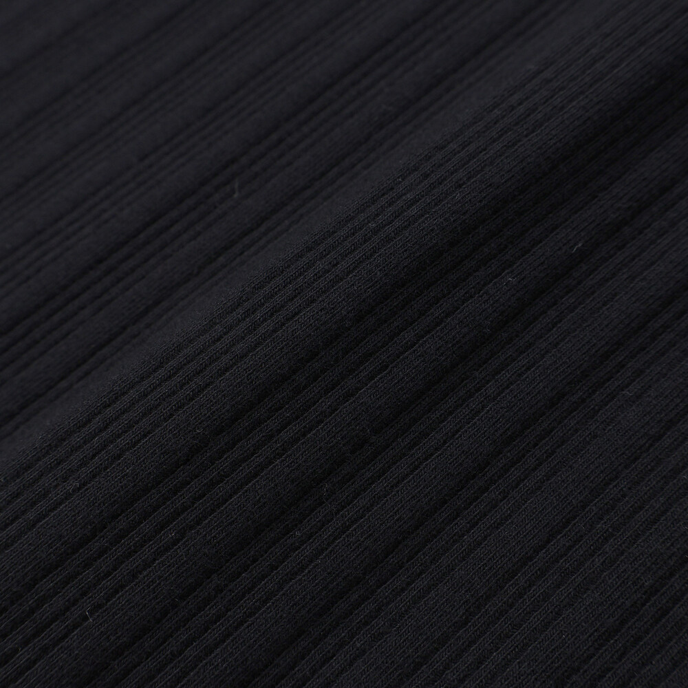 【お揃い】グレンチェック×ドットビスチェ+フリル袖テレコハイネックTシャツ セット(100~160cm) グレー系 100cm