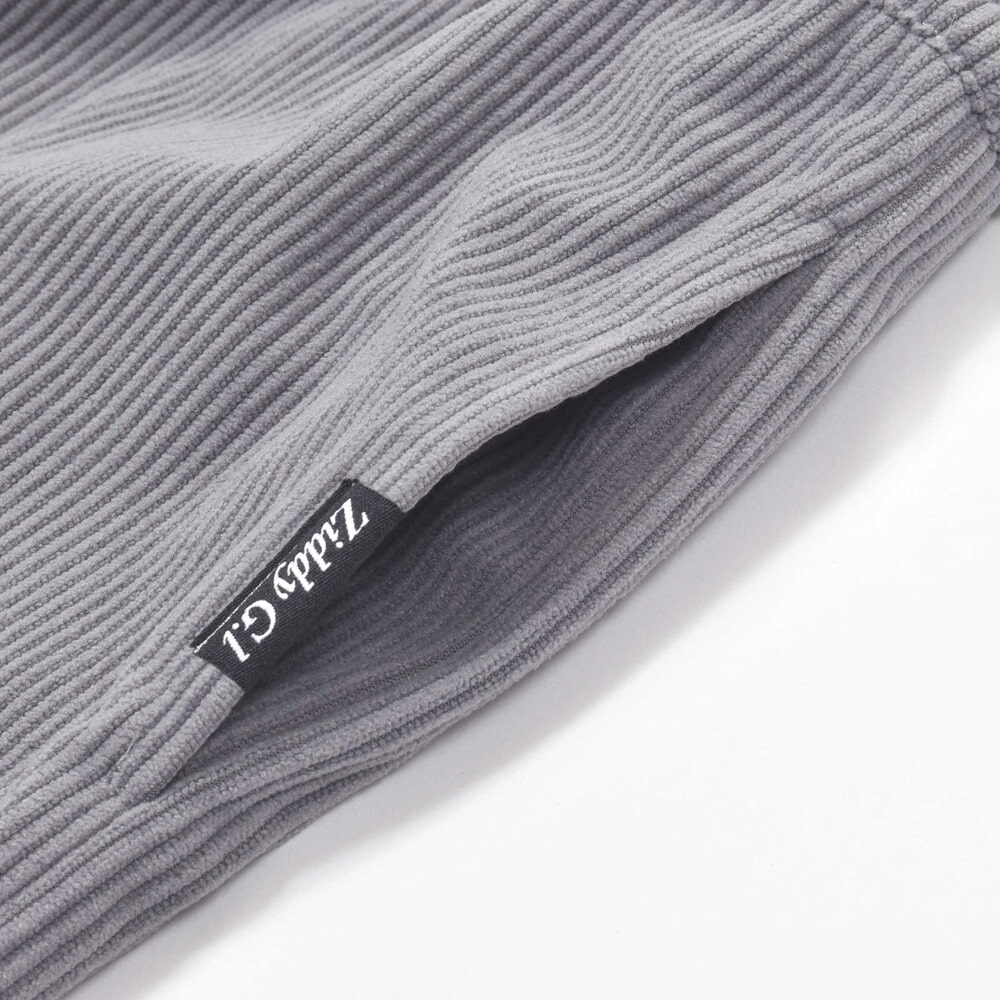 コールテンオーバーオール(130~160cm) グレー 130cm