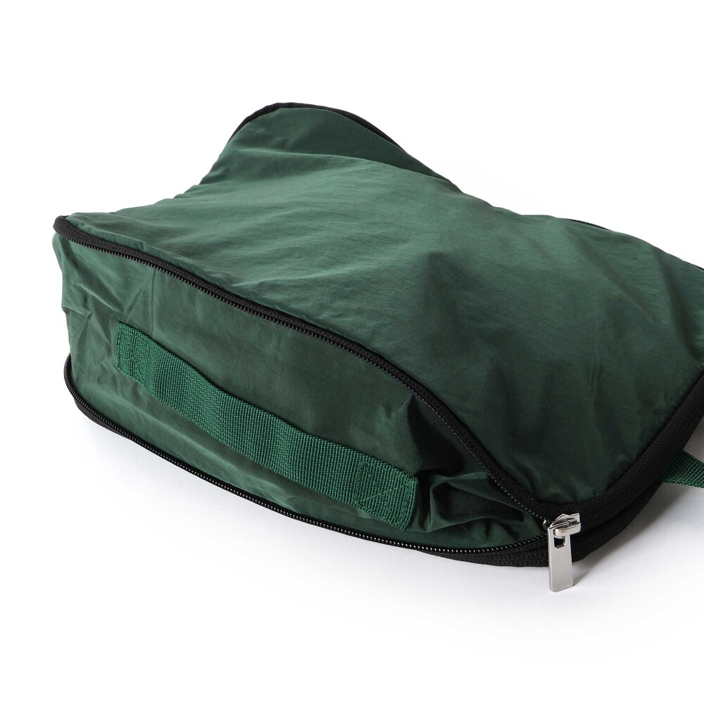 【トラベルポーチ付き】天竺スリット入りTシャツ2枚セット親子お揃い(110~140cm) グレー M(110~125cm)