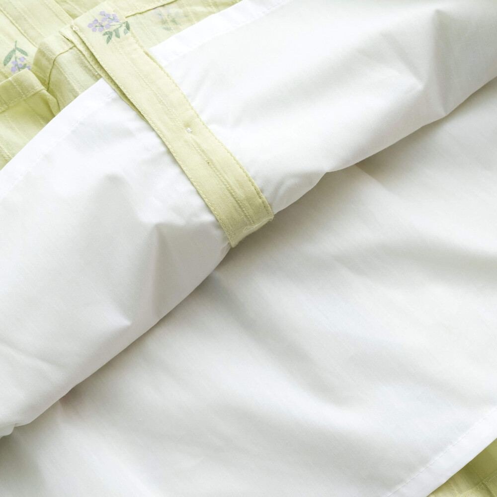 チューリップ ラベンダー ドビー ワンピース (90~130cm) ホワイト系 110cm