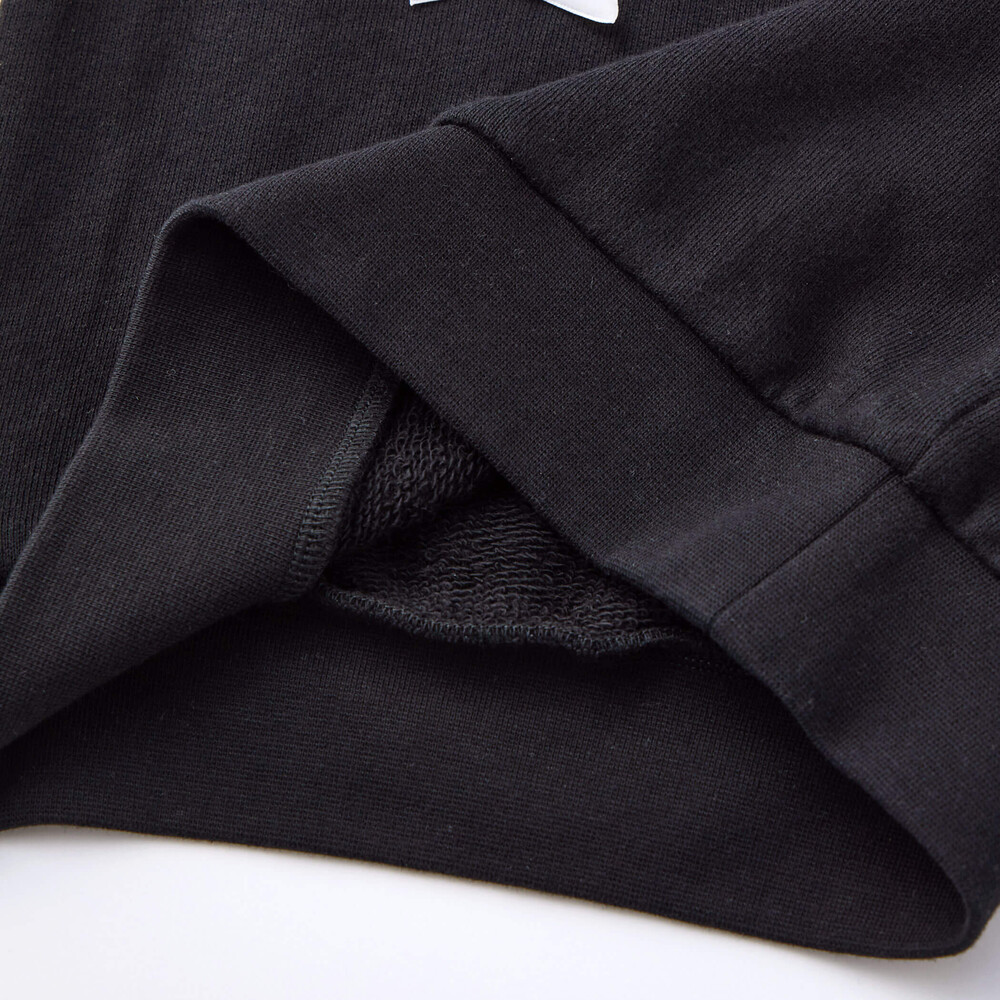 きらめくグリッタープリント切り替えトレーナー+ケーブル編みチェックショートパンツ2点セット(80~130cm) オフホワイト 80cm