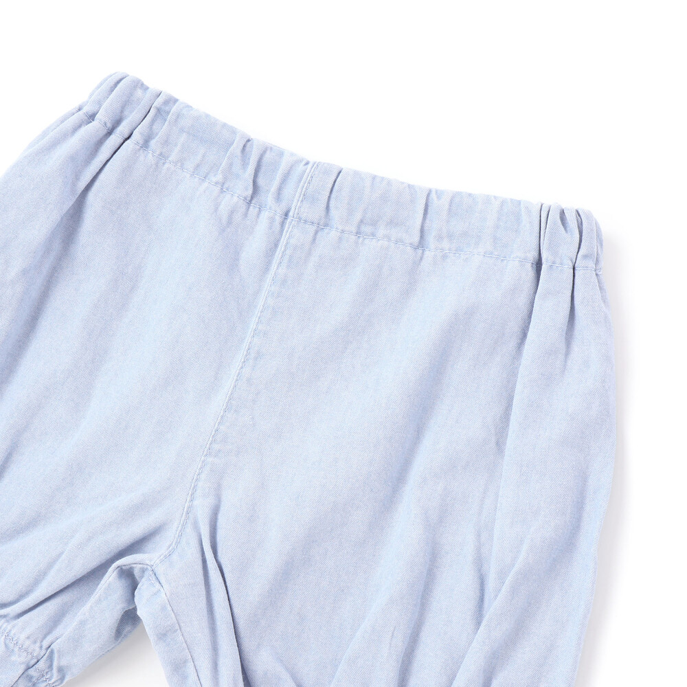 ピンタックティアードワンピースブルマ付きセットアップベビー(70~80cm) ホワイト ワンサイズ