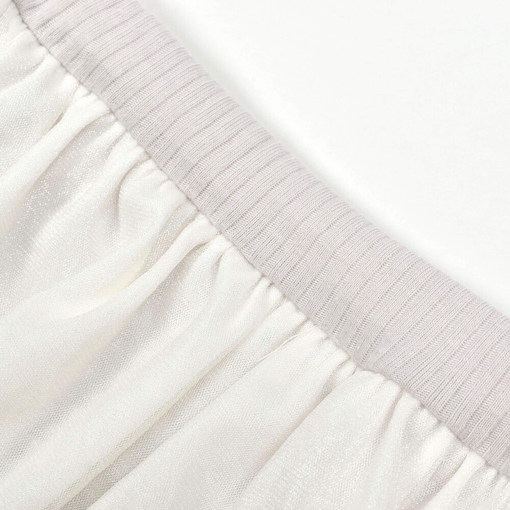 キラキララメチュールスカッツベビー(70~80cm) オフホワイト ワンサイズ(70-80cm)