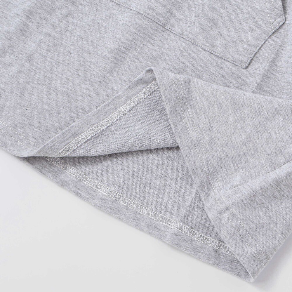 フルジップ肩あきフードワンピース(110~150cm) グリーン 110cm