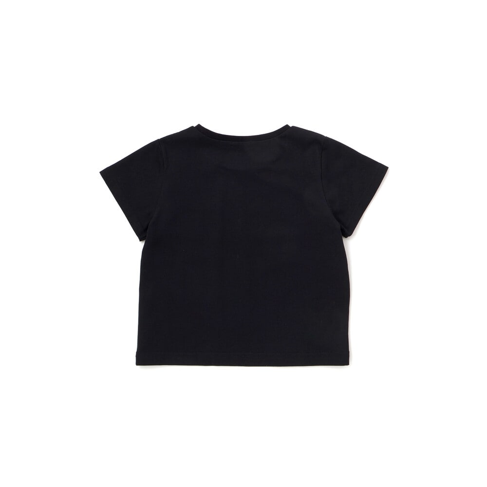 ニットレース長袖Tシャツ+半袖Tシャツセット(110~150cm) ブルー 110cm