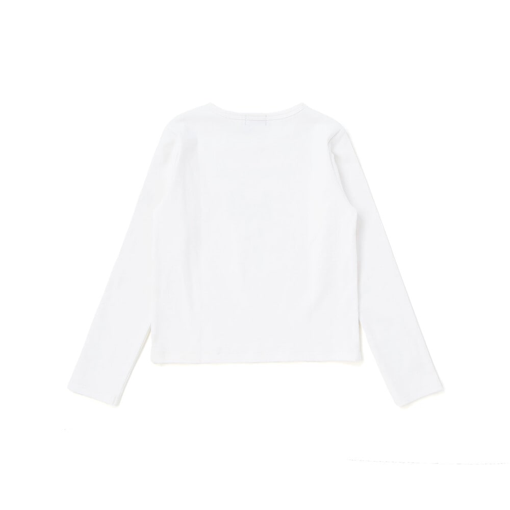 チェックレースアップビスチェ&ロゴプリントTシャツセット(110~150cm) ネイビー系 110cm