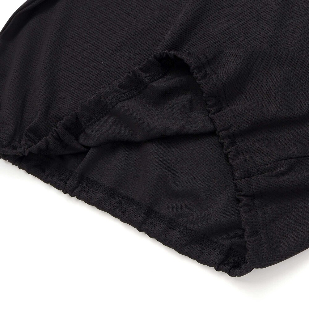 切り替えメッシュハーフジップTシャツ(110~150cm) ホワイト 110cm