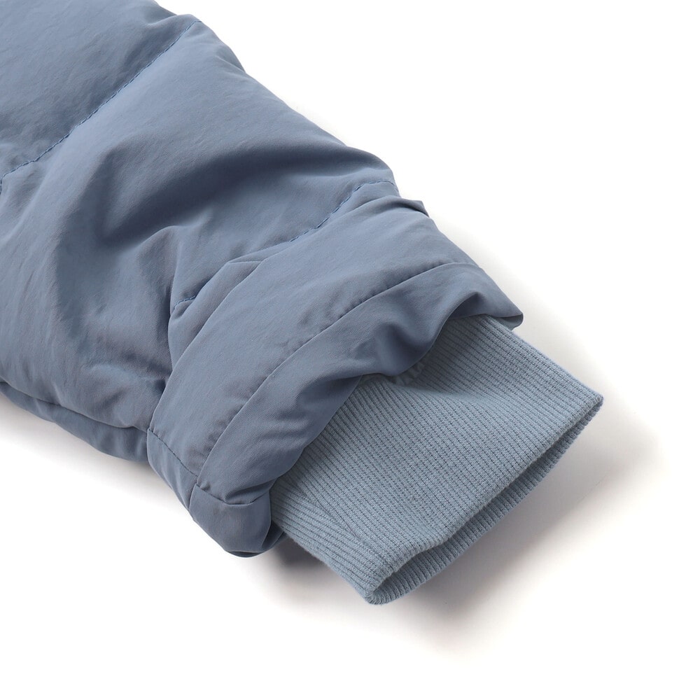 袖・フードタ取り外しダウンジャケット(110~160cm) ブルー 110cm