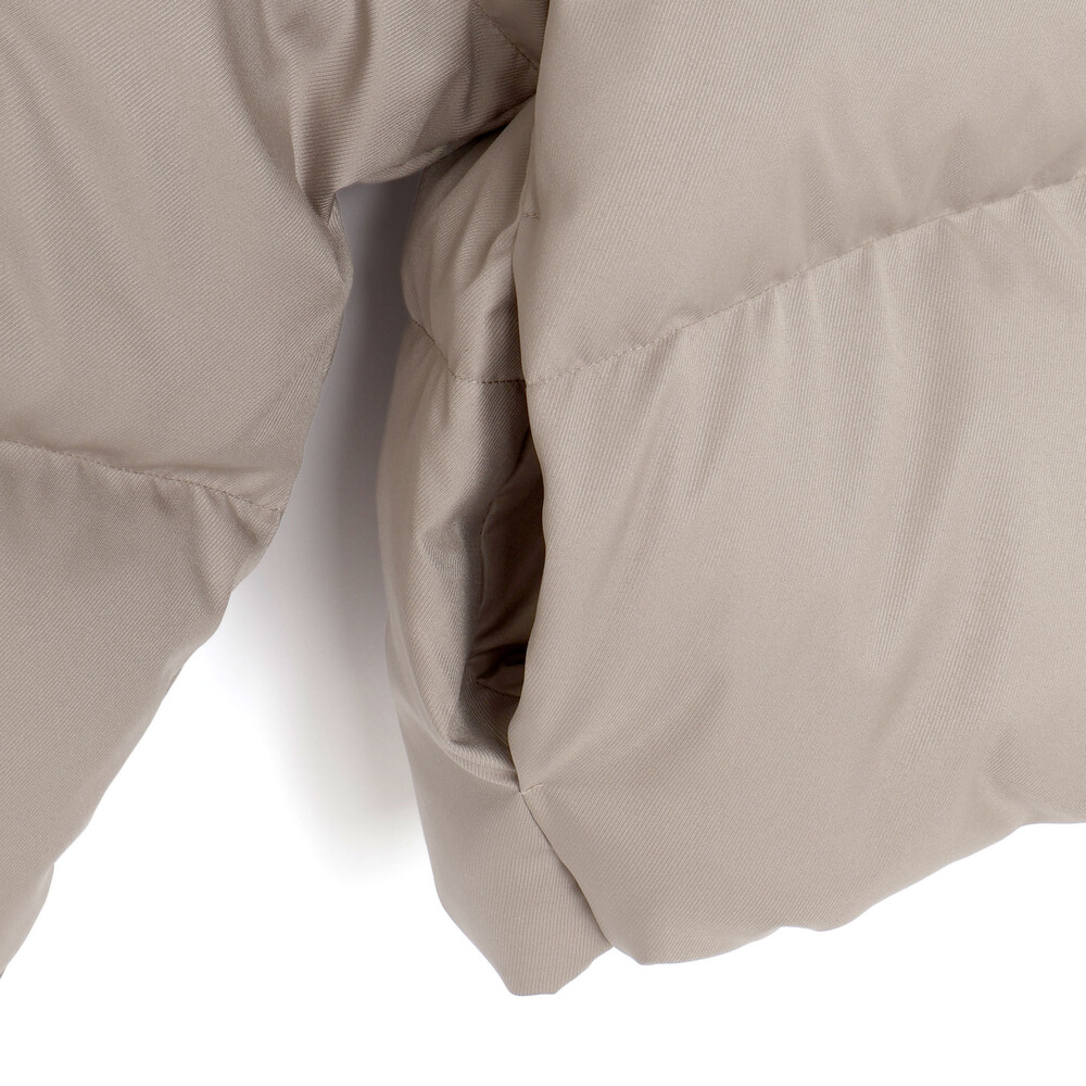 リモンタポリエステルツイルボリュームダウンジャケット親子お揃い(95~140cm) ブラック S(95-110cm)