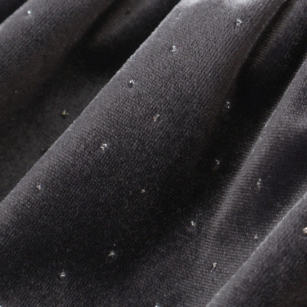 きらめくラメドットベロアビスチェセットアップ(90~130cm) ブラウン 90cm