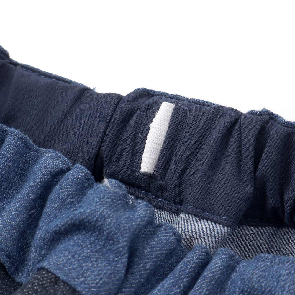 モチーフ切り替えストレッチロングパンツ(80~130cm) ベージュ 80cm