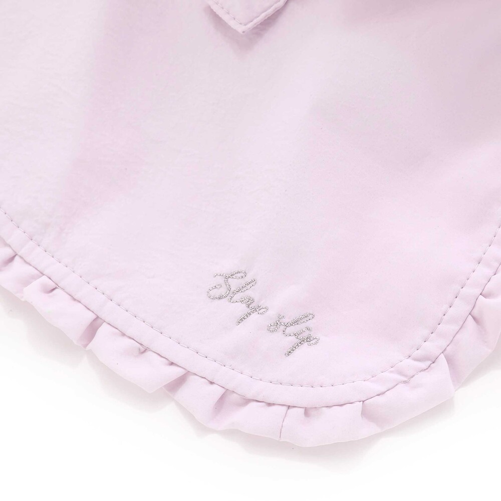 ウサギxネコ耳付きサファリハット(50~54cm) ピンク 52cm