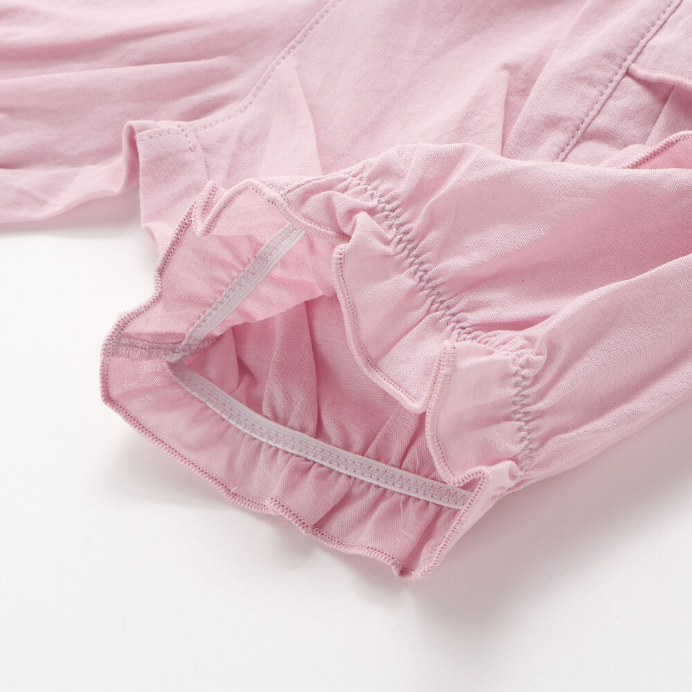 肩フリルワンピース+ブルマ付きセットアップベビー(70~80cm) ホワイト ワンサイズ