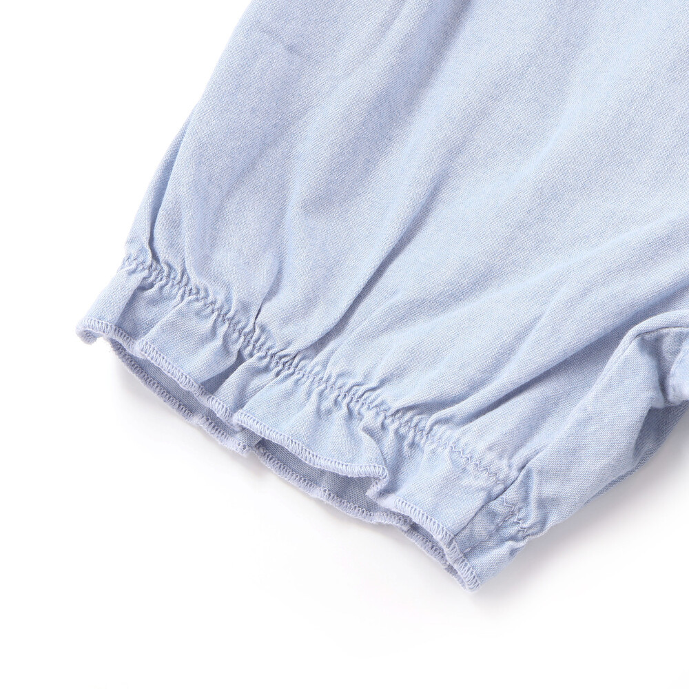 ピンタックティアードワンピースブルマ付きセットアップベビー(70~80cm) ホワイト ワンサイズ