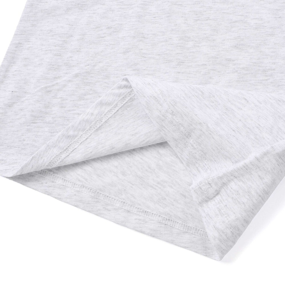 缶バッジ風立体プリント半袖Tシャツ+ロゴ長袖Tシャツ セット(90~160cm) ブルー 90cm