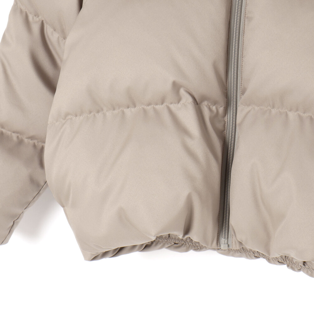 リモンタポリエステルツイルボリュームダウンジャケット親子お揃い(95~140cm) ブラック S(95-110cm)