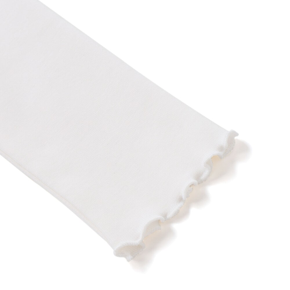 キラキラモチーフ長袖Tシャツ+ファーキャミワンピセット(90~130cm) 薄ブルー×オフホワイト 90cm