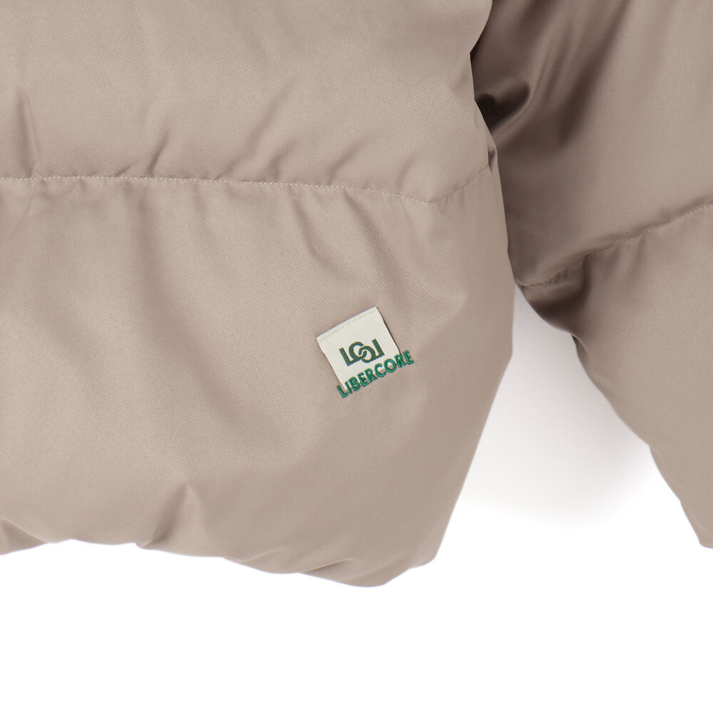 リモンタポリエステルツイルボリュームダウンジャケット親子お揃い(95~140cm) ブラック S(95-110cm)