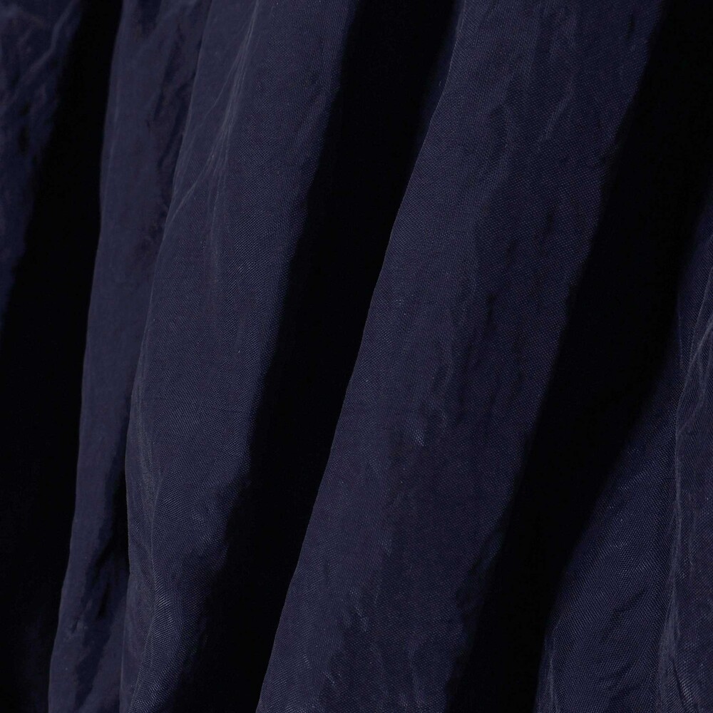 (ペチコート付)ポンチ+メタリックボイルスカートドッキング半袖ワンピース親子お揃い大人(140~160cm) ブラック S(140~150cm)