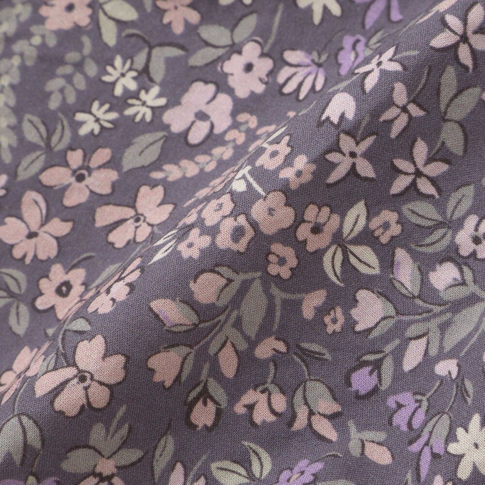 天竺半袖Tシャツ&花柄プリントブルマセット(70~90cm) ピンク系 S(70-80cm)