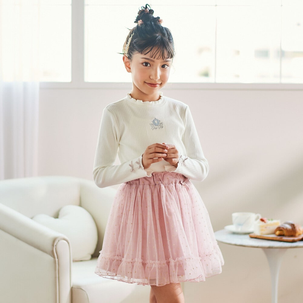 repetto ホワイト Tシャツ Mサイズ リボン付き リブTシャツ - ホワイト／リボン - Kids | H&M JP