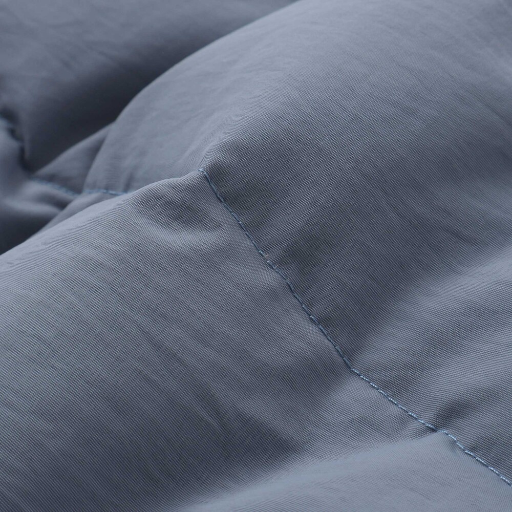 袖・フードタ取り外しダウンジャケット(110~160cm) ブルー 110cm