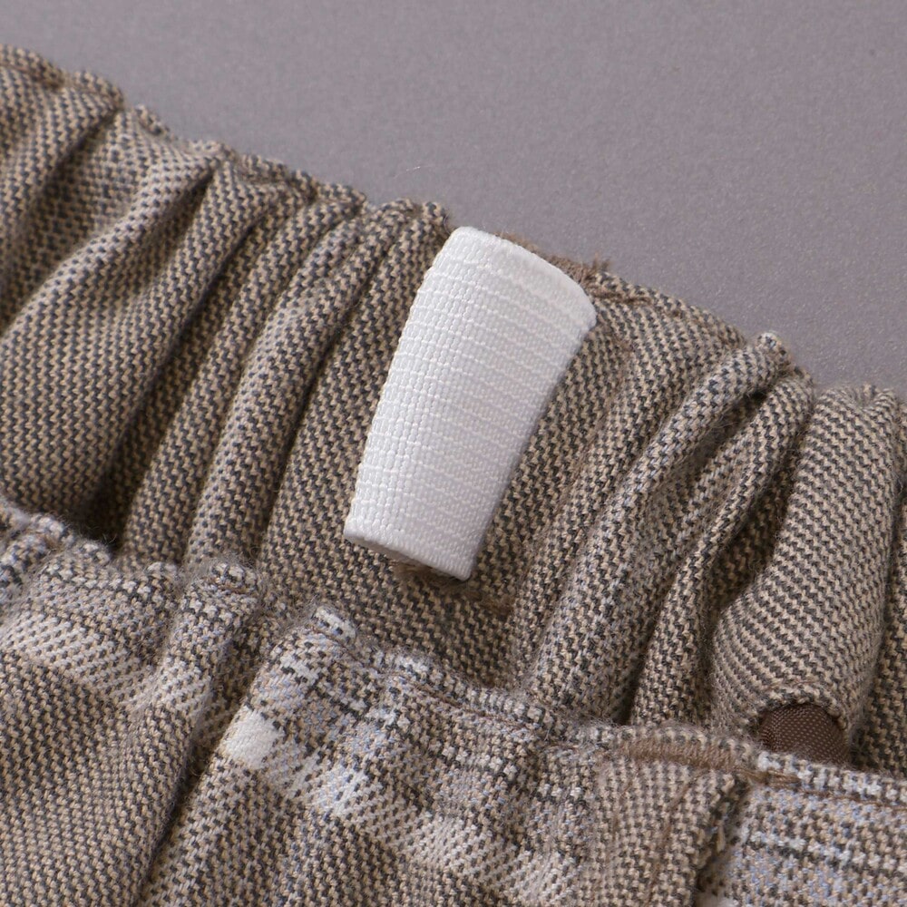 【POLO BCS(ポロ・ビーシーエス)×SLAP SLIPコラボ】無地チェックスーツ+シャツ3点セット(110~130cm) ネイビー 110cm