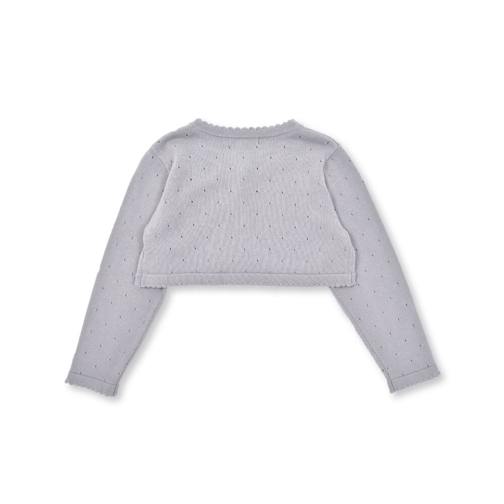 ニットボレロカーディガン(110~130cm) ネイビー 110cm