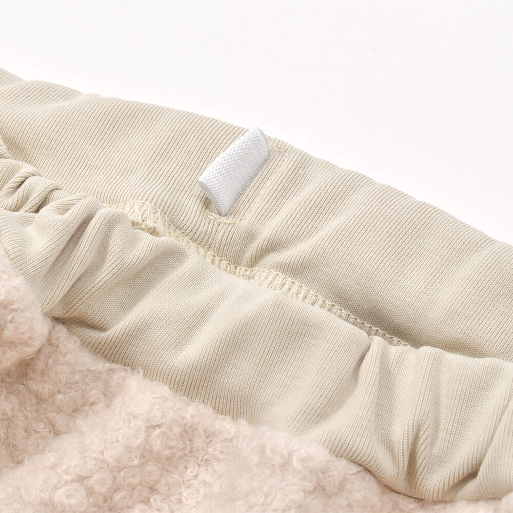 ボアバルーンショートパンツ(90~140cm) パープル 90cm