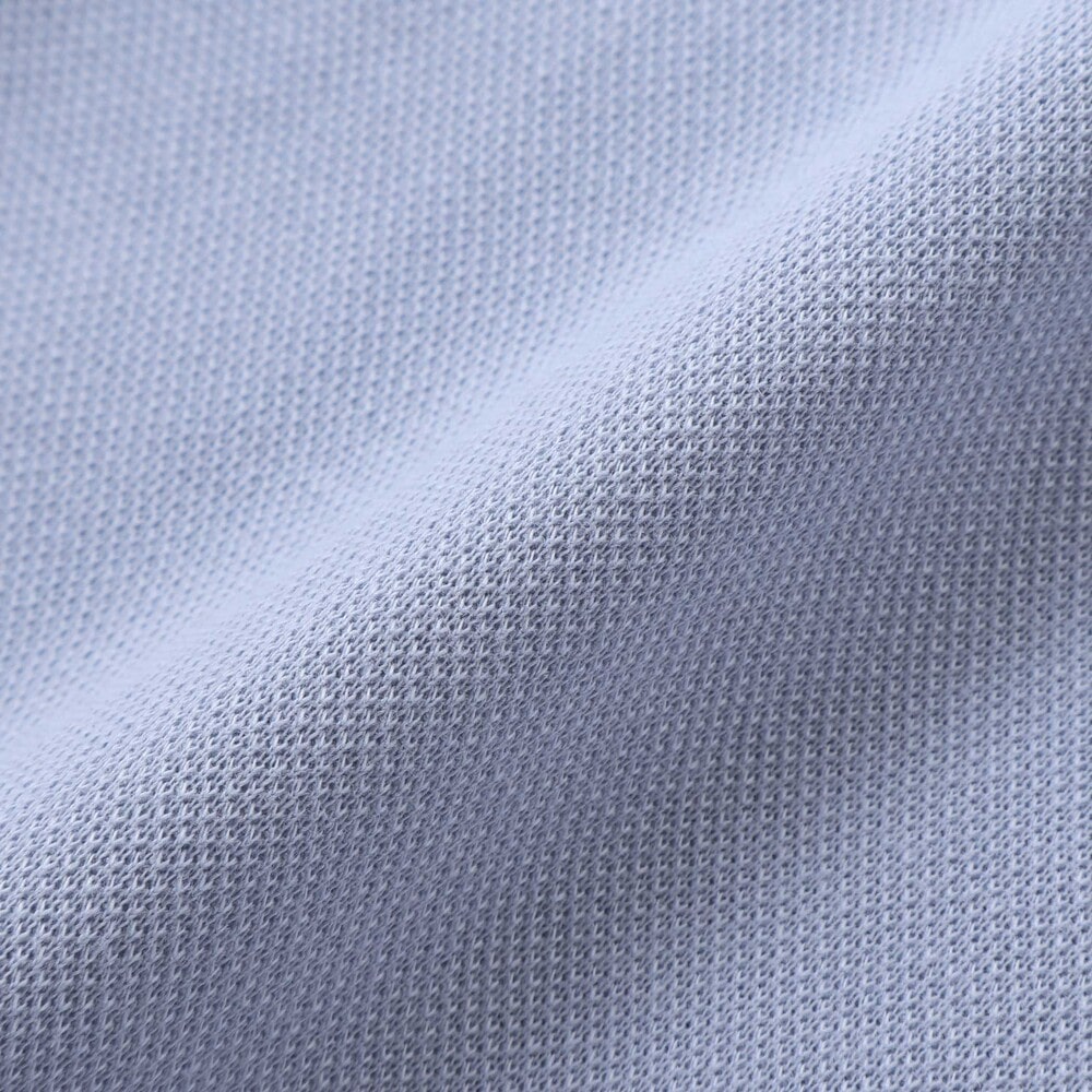 カノコチェーンステッチロゴ長袖Tシャツ(80~100cm) ブルー 80cm