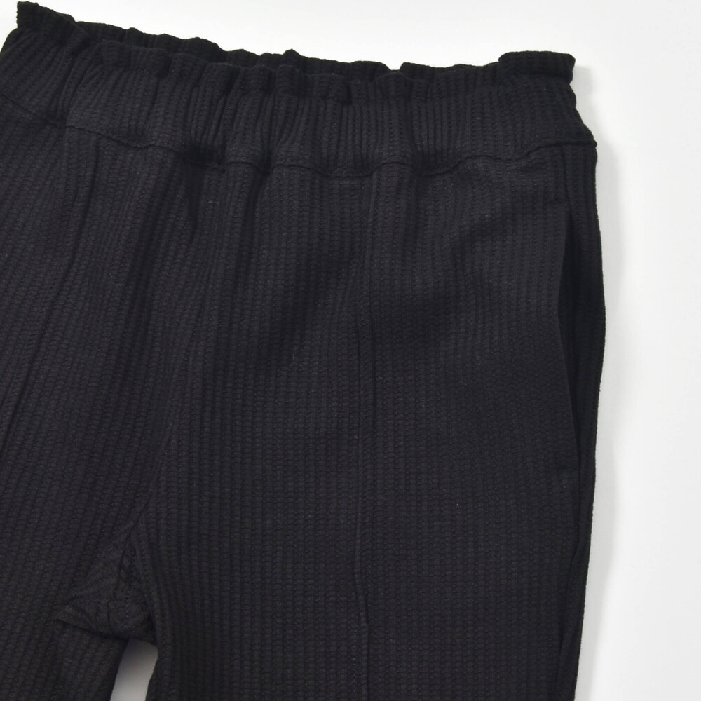 【限定商品】リブニット風セットアップ(95~150cm)【LIMITED EDITION】 グレー 95cm