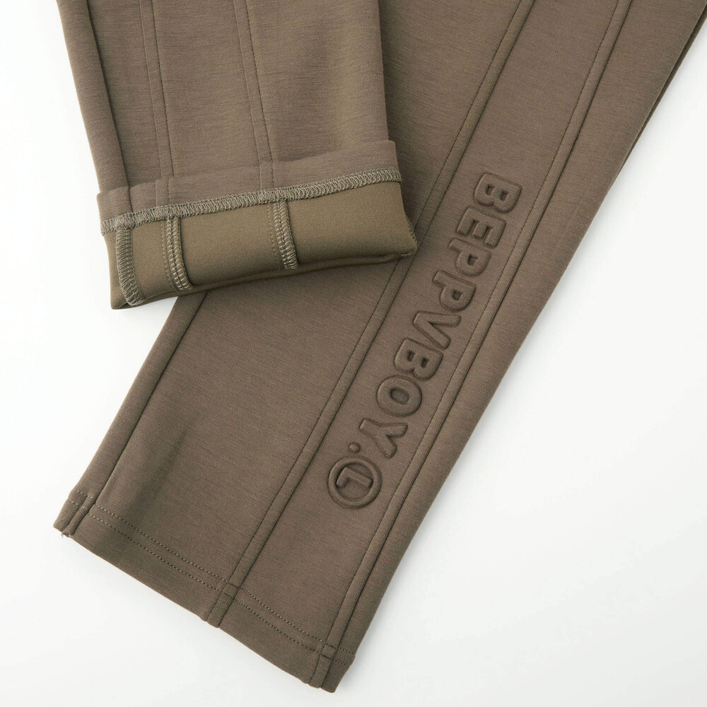 【限定商品】ポンチエンボス加工ロングパンツ(95~160cm) 【LIMITED EDITION】 グリーン 95cm