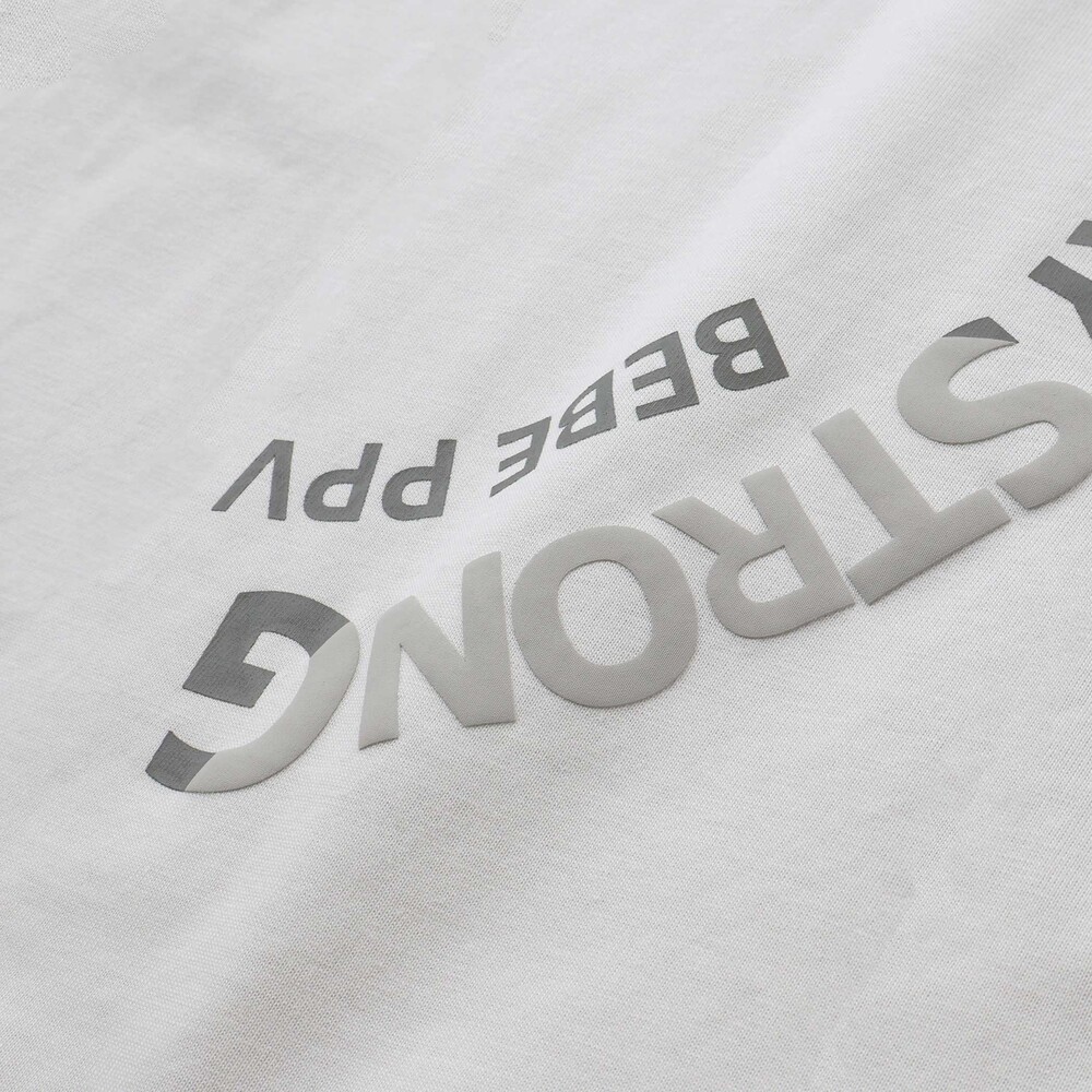 【限定商品】天竺プリントラウンドロゴロングTシャツ(95~160cm) ネイビー 95cm