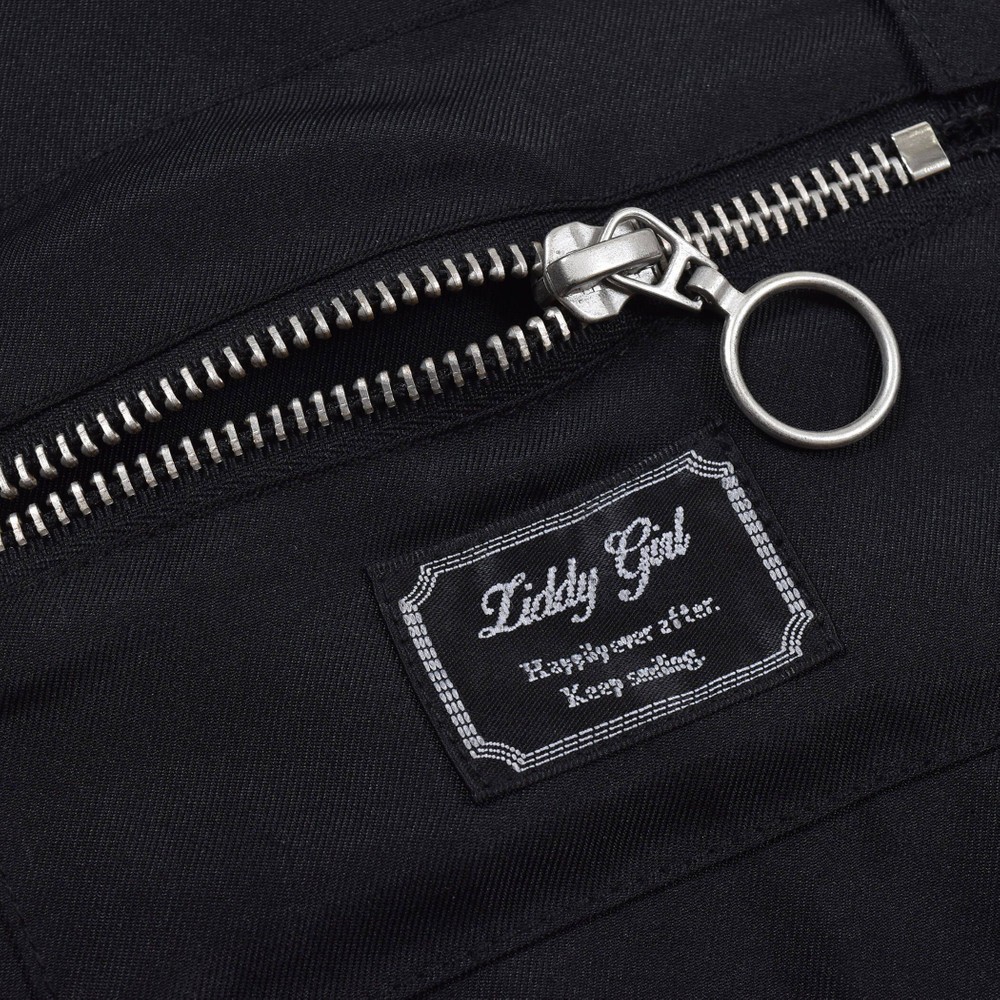 ティアード ジャンパースカート(130~160cm) ブラック 130cm