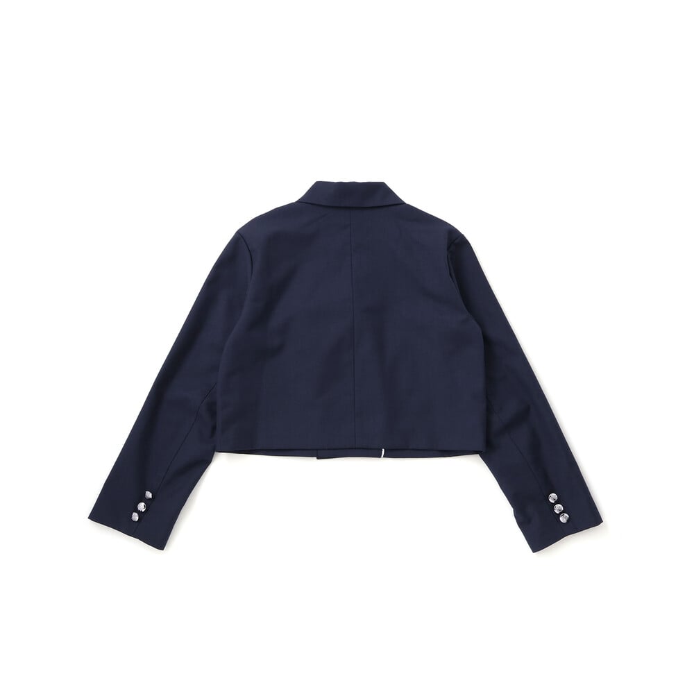 短丈ジャケット(140~160cm) ネイビー 140cm